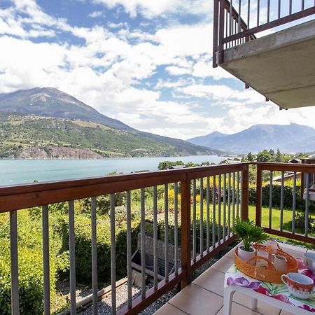 Apartamento Les Aiguilles De Chabriere - Appt Vue Montagne Savines-le-Lac Exterior foto