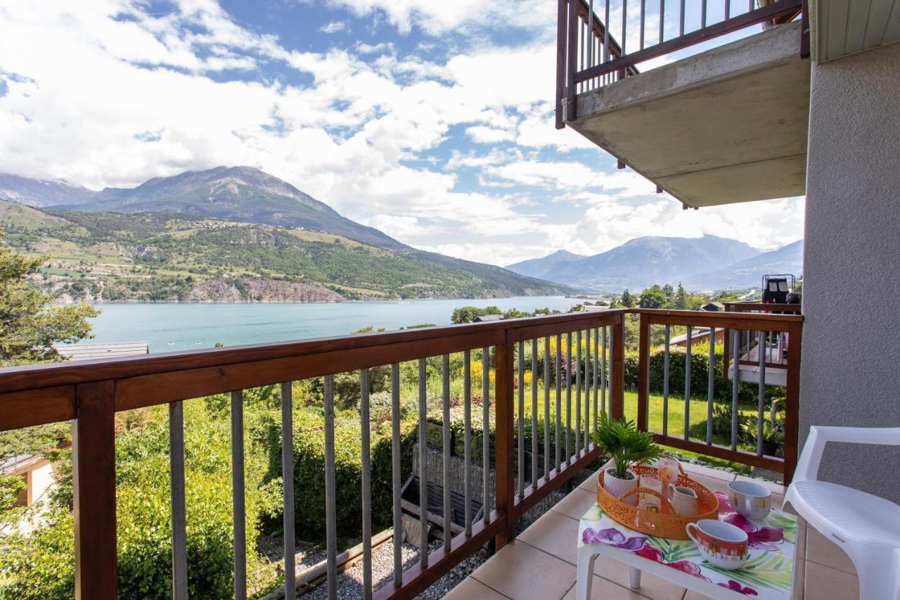 Apartamento Les Aiguilles De Chabriere - Appt Vue Montagne Savines-le-Lac Exterior foto